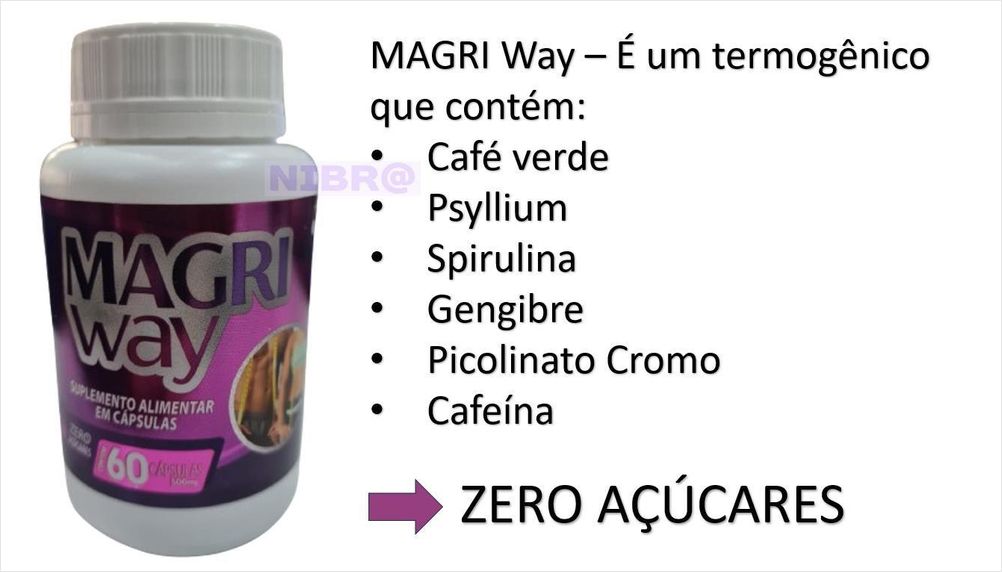 Suplemento para Emagrecer Magri Way - 60 CPS - DOMINA