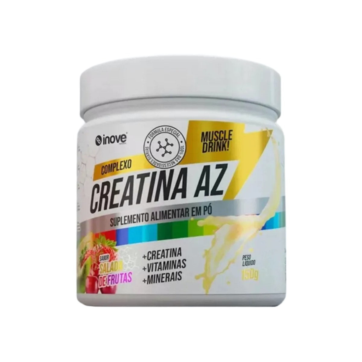 Creatina Monohidratada + Multivitamínico A-Z 150g (Salada de Frutas) - Inove Nutrition