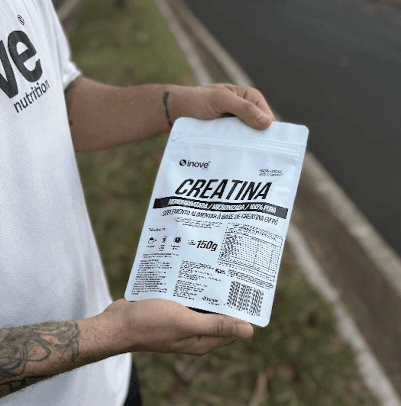 Suplemento Creatina MonoHidratada Micronizada - Pouch 150g Pó - IDNLABS