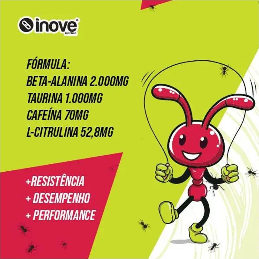 Suplemento Pré Treino Formiguinha - Melancia - 210gr - INOVE