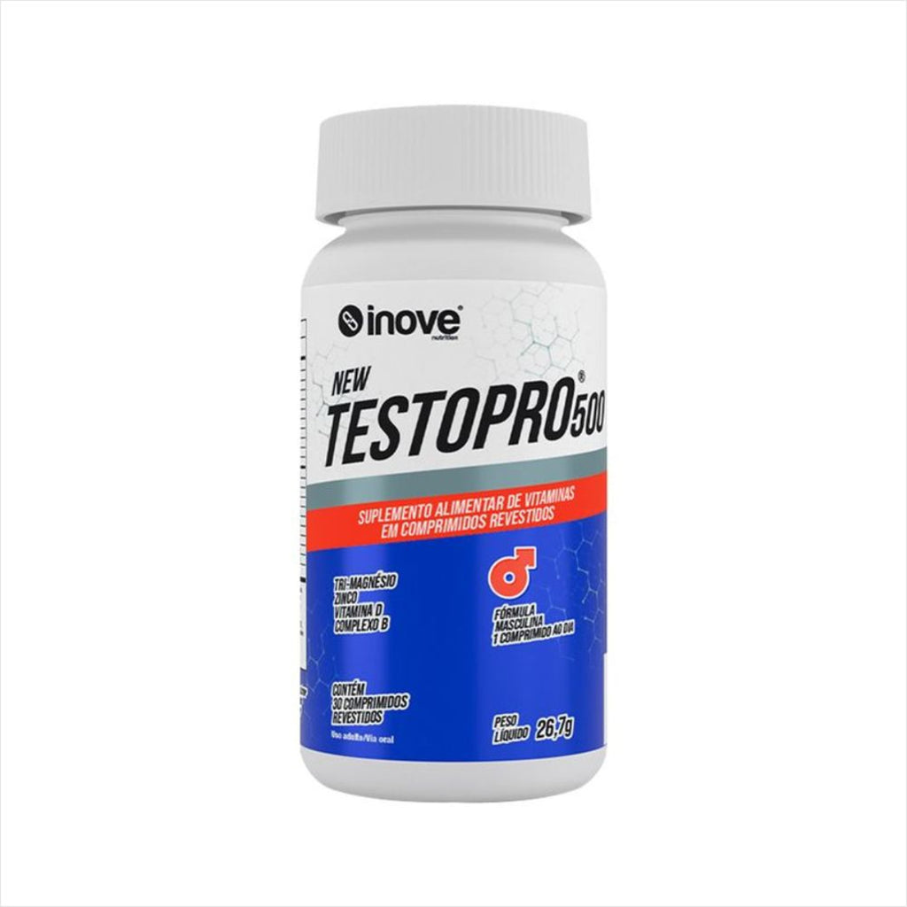Suplemento MultiVitaminico NEW TestoPRO 500 - 30 CPDs - INOVE