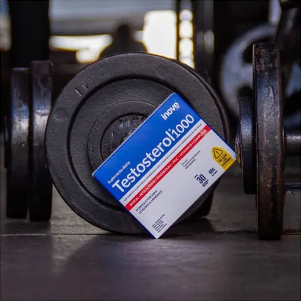 Suplemento MultiVitaminico Testosterol 1000 - 30 CPD - INOVE