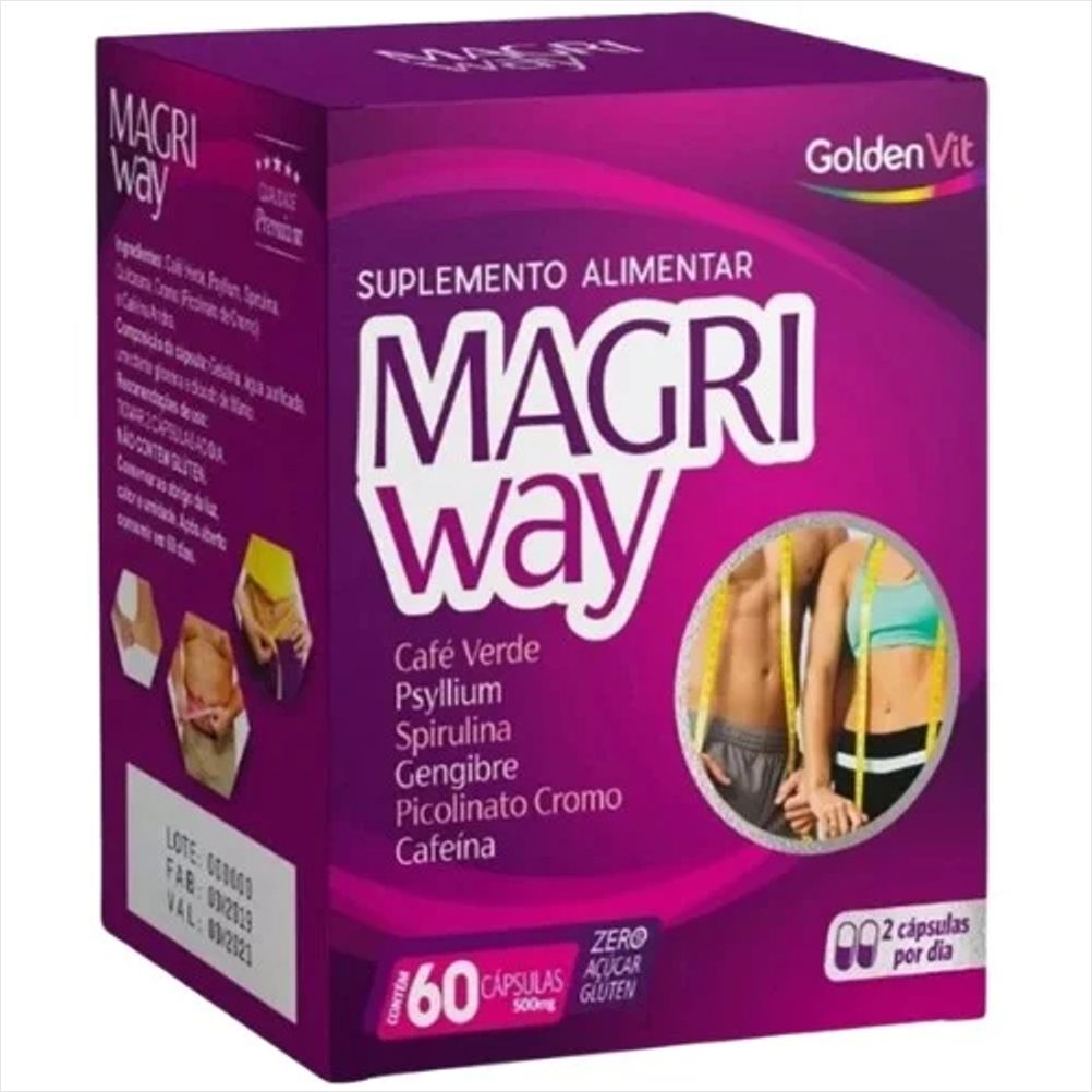 Suplemento para Emagrecer Magri Way - 60 CPS - DOMINA