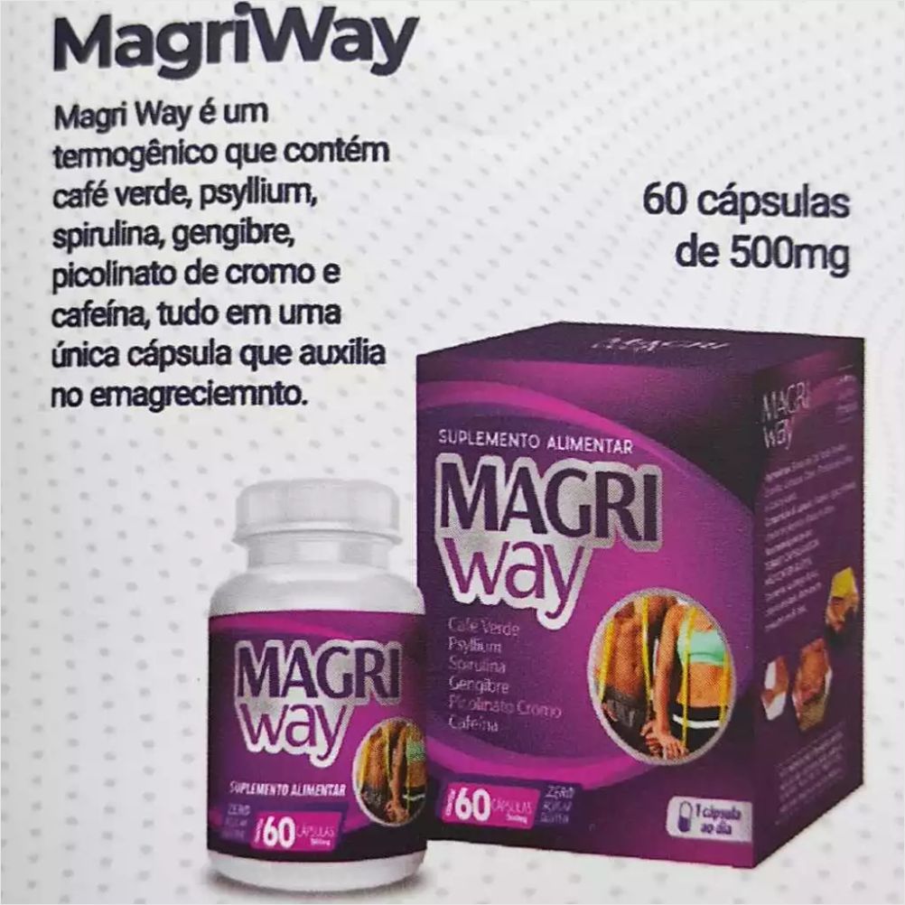 Suplemento para Emagrecer Magri Way - 60 CPS - DOMINA
