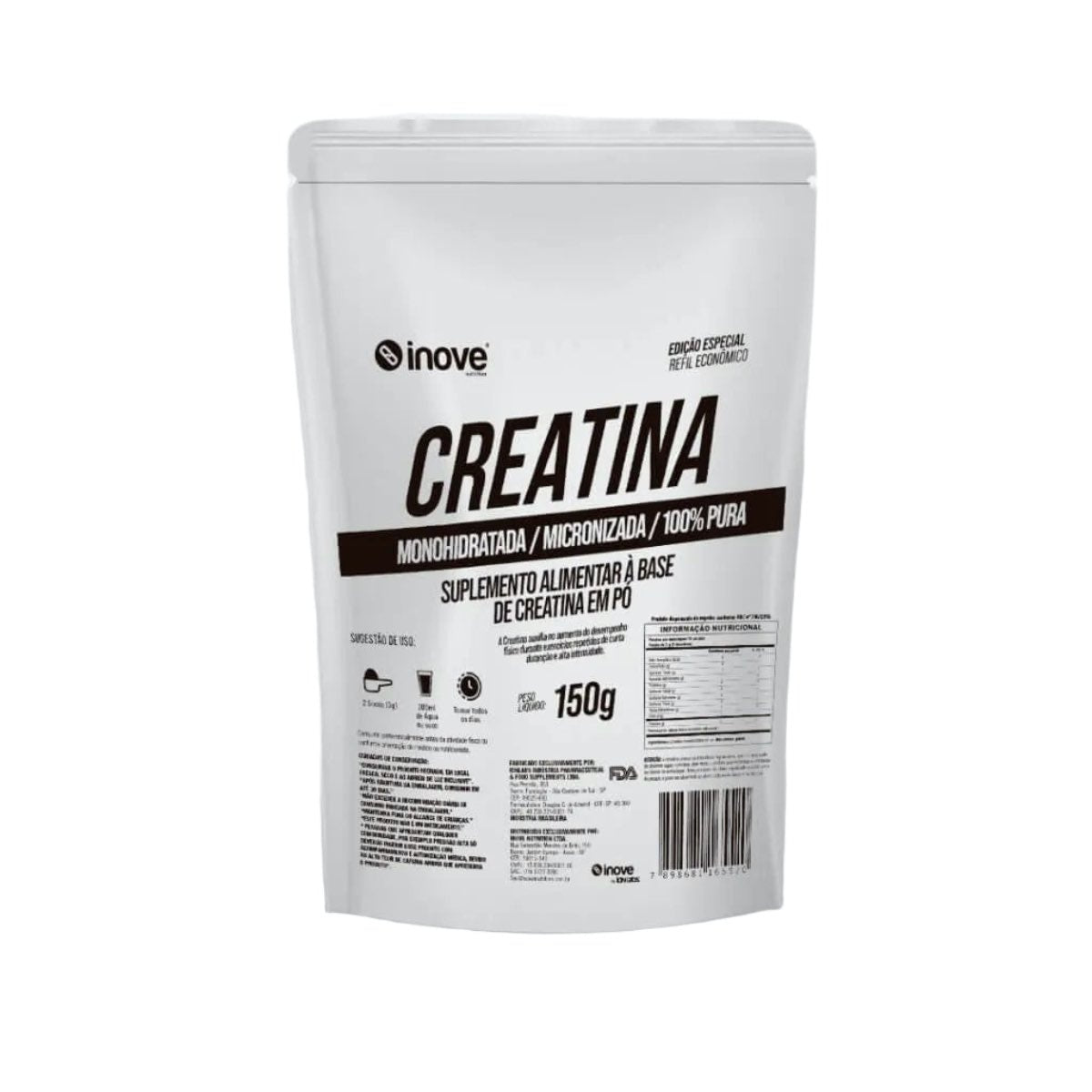 Suplemento Creatina MonoHidratada Micronizada em Pó - IDNLABS