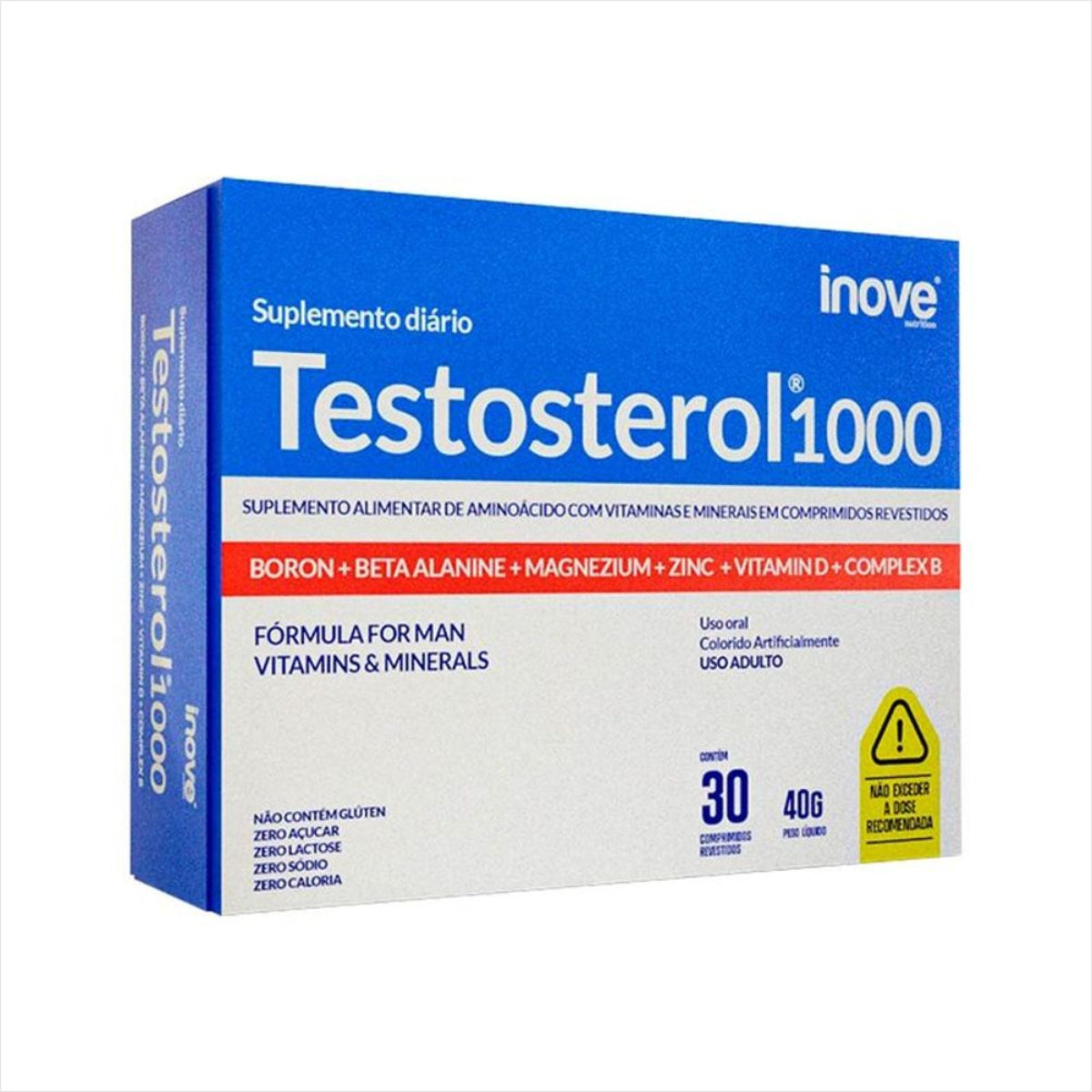MultiVitaminico Testosterol 1000 - INOVE NUTRITION
