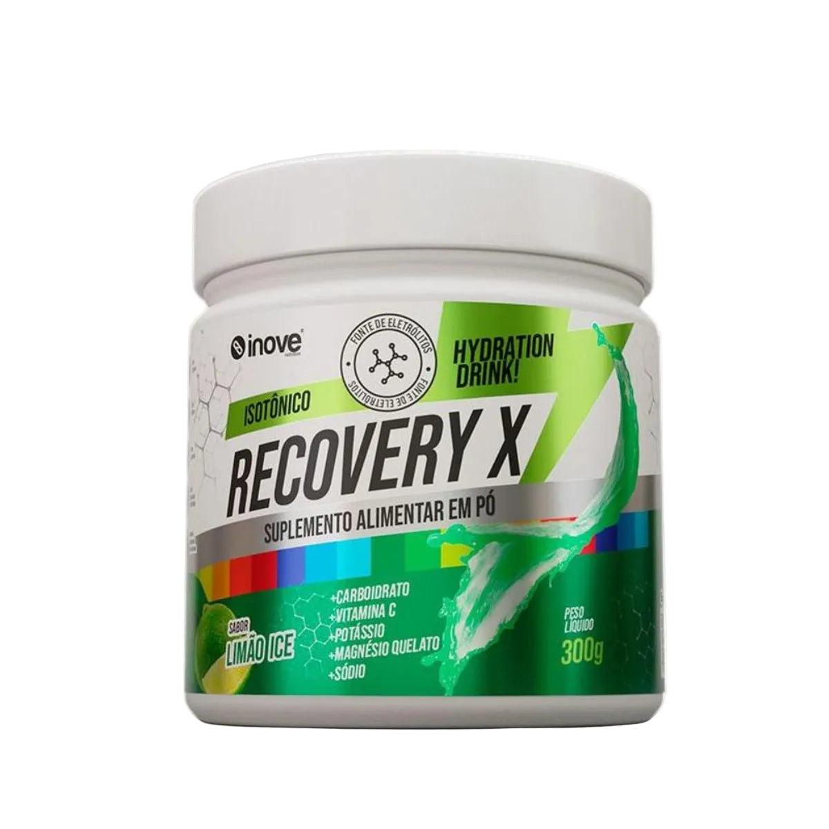 Suplemento Pós Treino Recovery X - Sabor Limao - INOVE